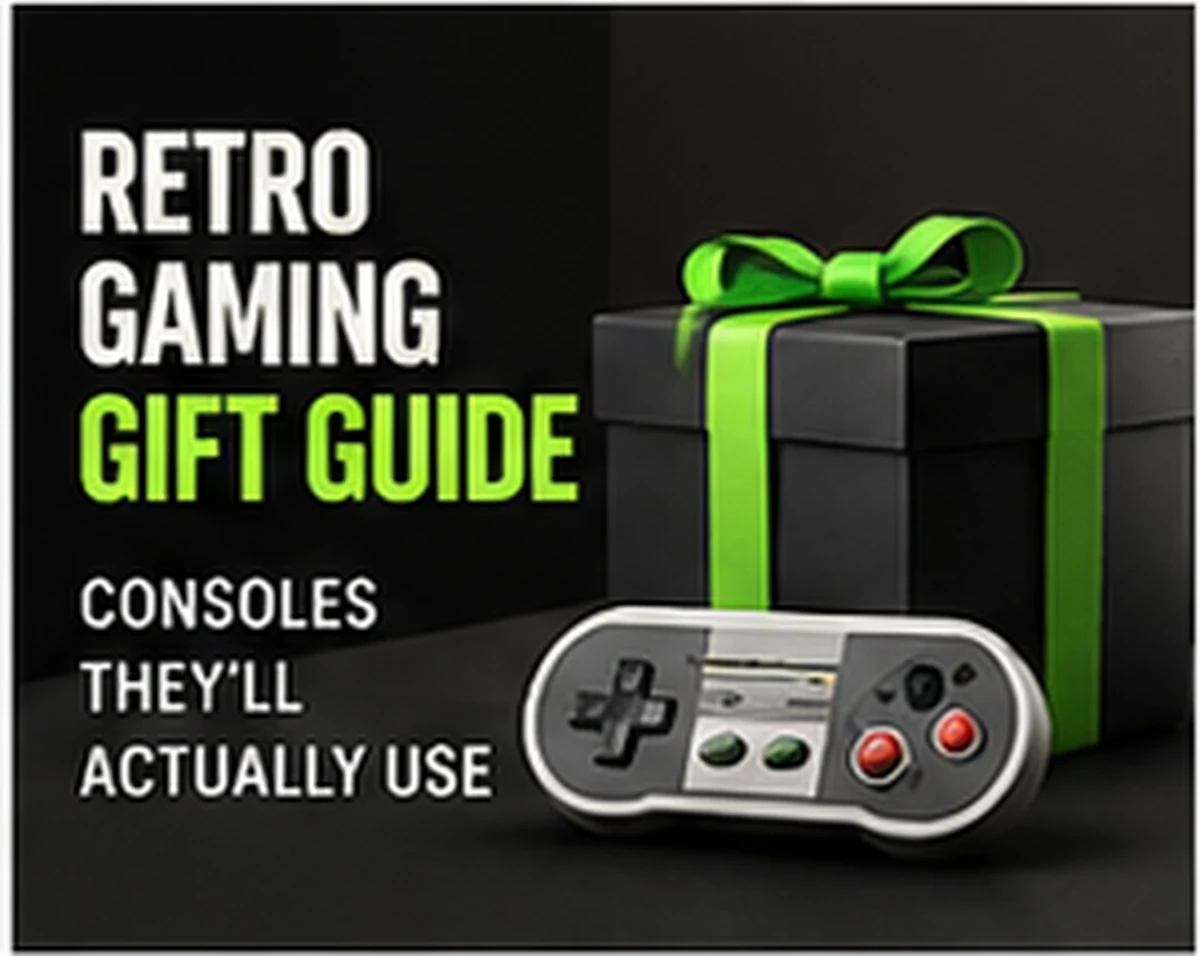 Retro gaming gift guide — practical G11 Pro editorial visual