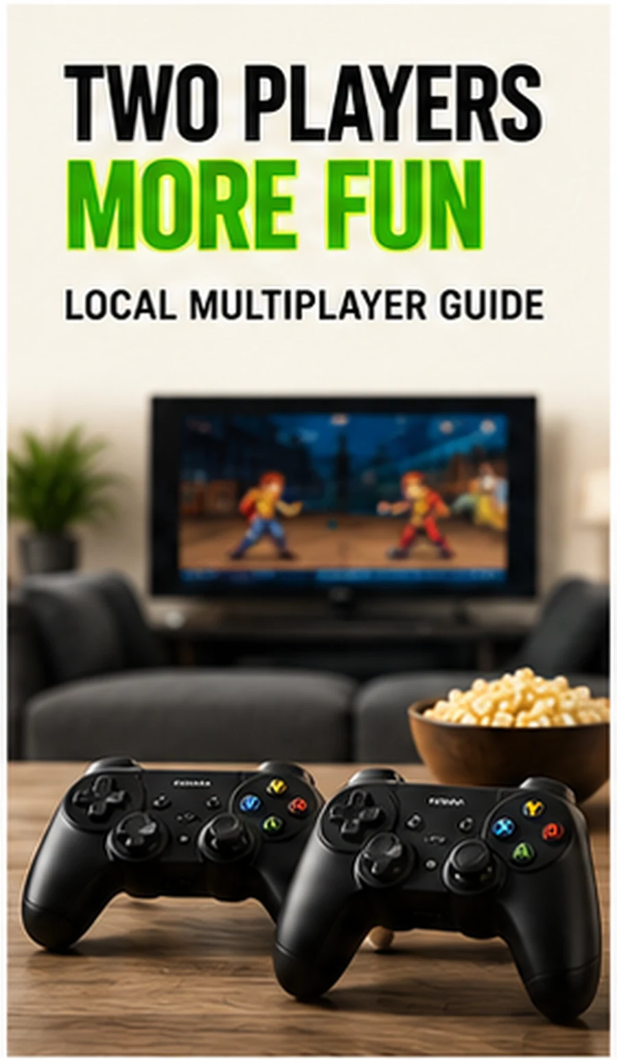 Local multiplayer retro gaming — practical G11 Pro editorial visual