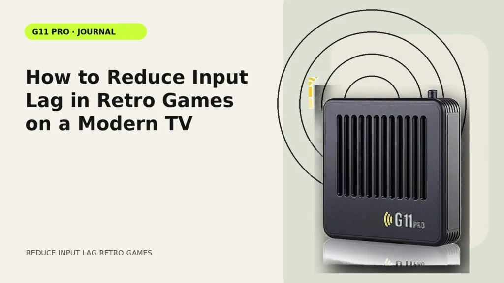 reduce input lag retro games