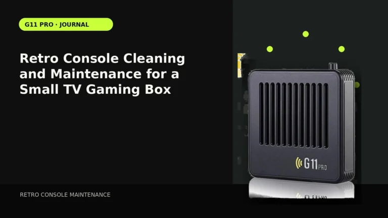 retro console maintenance